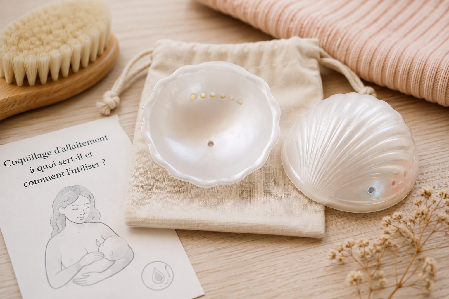 coquillage allaitement