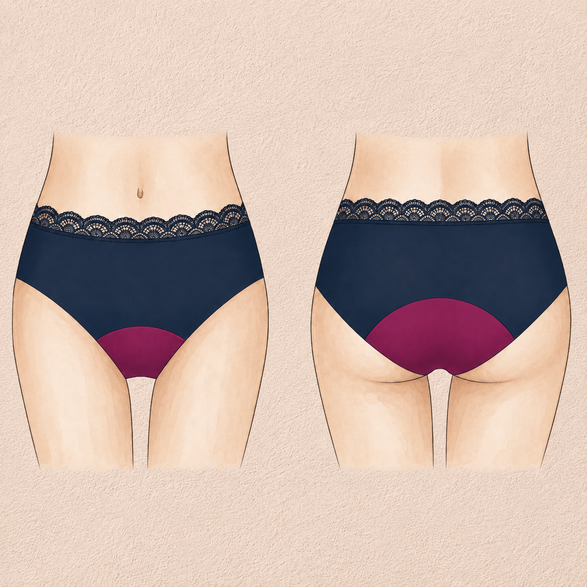 culotte menstruelle invisible